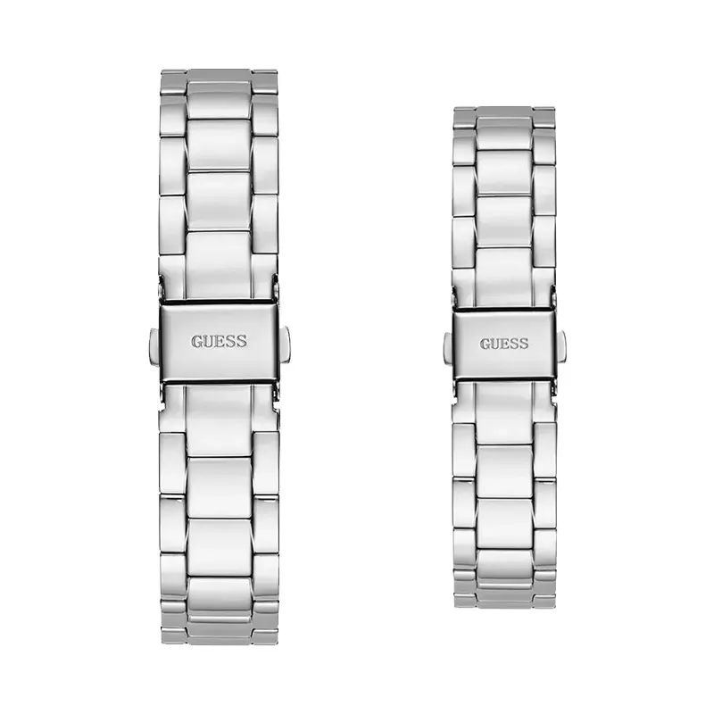 Guess Connoisseur Quartz Aqua Blue Couple Watch- GW0265G11/GW0308L4